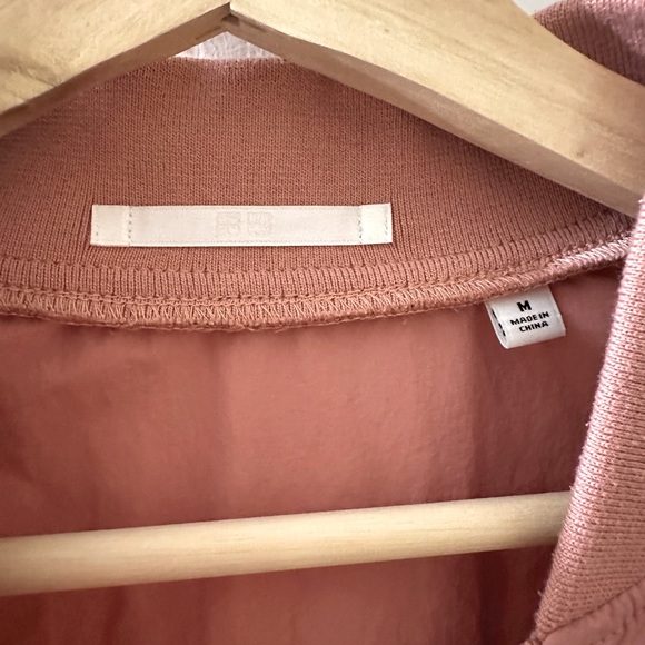 Rose pink bomber jacket - Picture 3 of 3